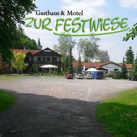 Motel Zur Festwiese Gierstadt Ngoại thất bức ảnh